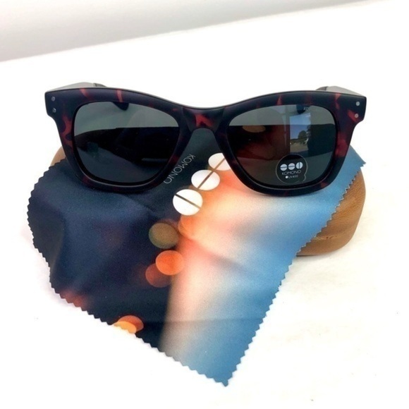 KOMONO Allen Tortoise Silver Sunglasses (NEW) ? Red main image 4